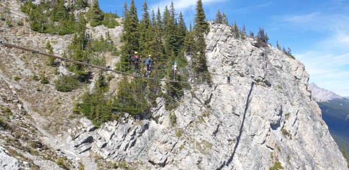 Banff National Park - Bergklimmen