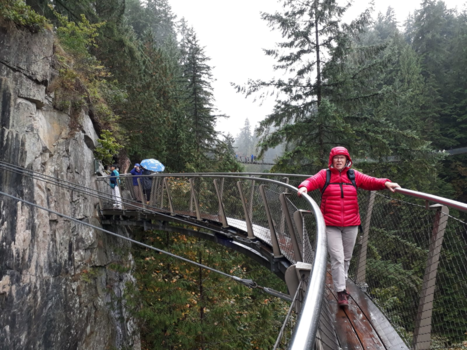 Vancouver - hoogtevrees boven Capilano river