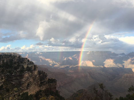 Grand Canyon - Be the rainbow in someone’s cloud