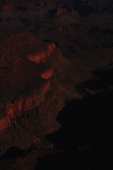 Grand Canyon - Color over shadow, Arizona