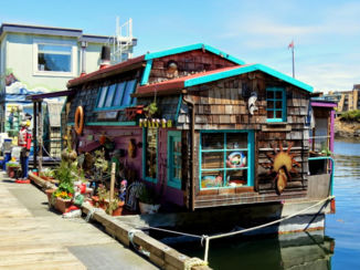 Vancouver Island - Drijvende huizen