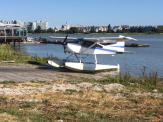 Canada - Watervliegtuig in Vancouver.