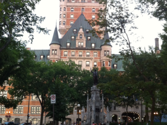 Québec - Bovenstad met Château Frontenac