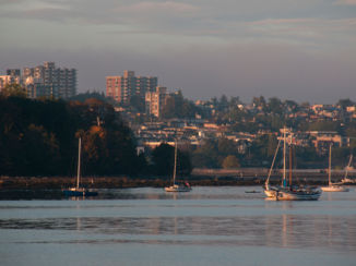 Canada - vancouver 's morgens vroeg