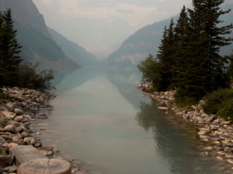 Lake Louise - View from the bridge