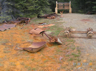 Banff National Park - Oude rodeklei mijn.