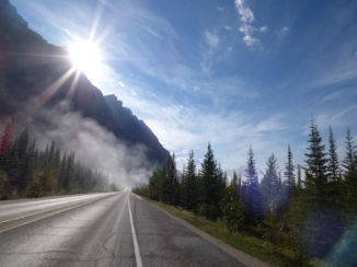 Banff National Park - Going to the icefields