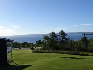 Nova Scotia - baddeck uitzicht hotel