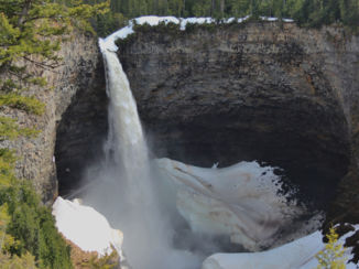 Wells Gray provincial park - Helmckenfalls, adembenemend mooi