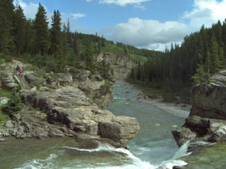 Banff National Park - Little Elbow Falls