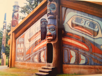 Vancouver Island - Haïda gemeenschapshuis