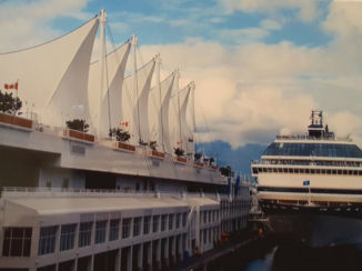 Vancouver Island - Zicht op Vancouver