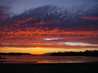 Vancouver Island - Sunset at longbeach