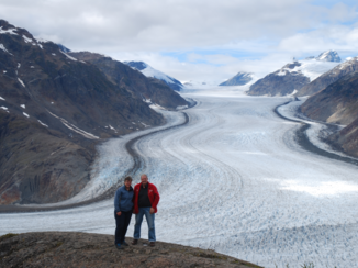 Riksja Canada - Gletsjer bij Stewart