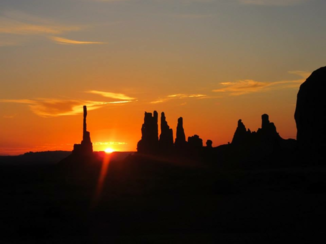 Verenigde Staten - Zonsopkomst monument valley