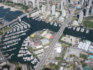 Canada - Vancouver vanuit de lucht