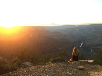 Grand Canyon - Zonsondergang