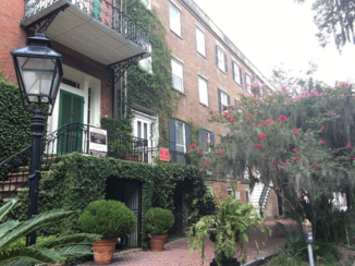 Verenigde Staten - Typical Savannah Georgia street