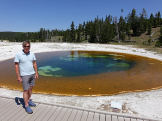 Rondreis West-Canada - Old Faithful geyser