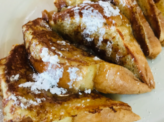 Verenigde Staten - Breakfast in America..french toast met maple syrup