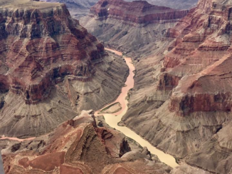 Grand Canyon - Vanuit het vliegtuigje